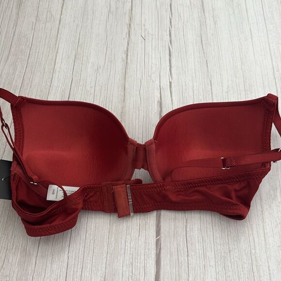 NWT Fredericks of Hollywood Push-Up Rust Underwire Bra Size 34B - Picture 6 of 8